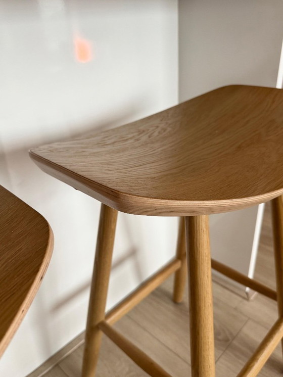 Image 1 of Sav & Økse - 2 sgabelli da bar Silja | Altezza seduta 65 CM