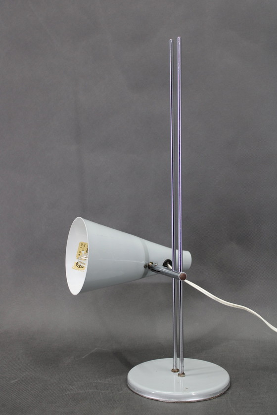 Image 1 of 1960er Josef Hurka Tischleuchte für Lidokov, Tschechoslowakei