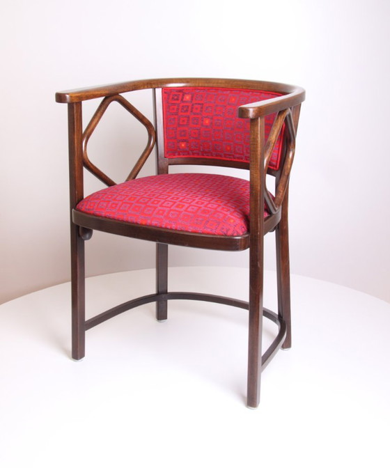 2 Poltrone Thonet Fledermaus originali in legno curvato – Sedie da pranzo, Textile (photo 2 of 5)