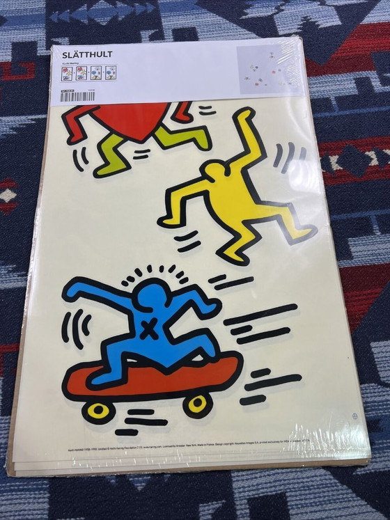 Image 1 of IKEA X Keith Haring, Slätthult Wall Stickers