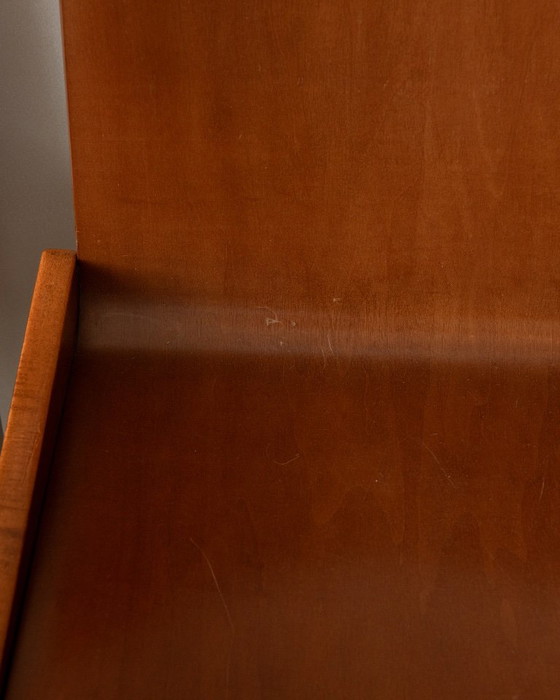 Sillas de comedor italianas de contrachapado, atribuidas a Molteni, años 70, juego de 4 – Molteni&C, Wood (photo 23 of 24)
