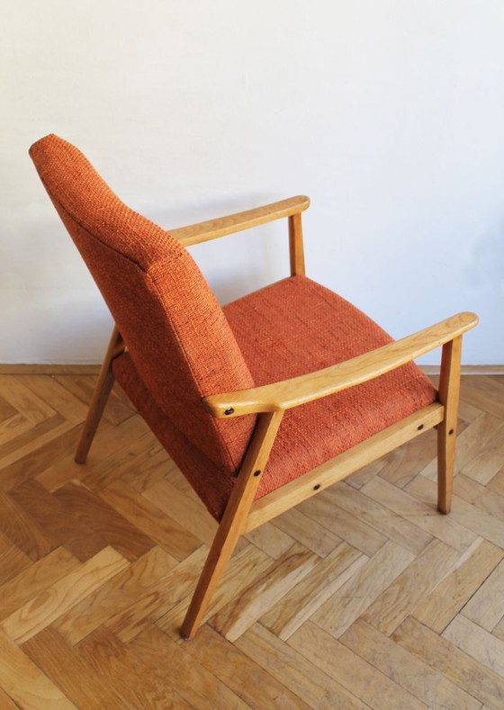 Image 1 of 1960s Pair of Mid-Century Armchairs