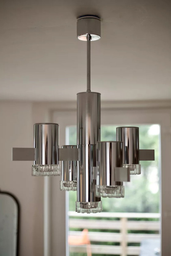 Image 1 of Lustre De La Maison Sciolari 1970