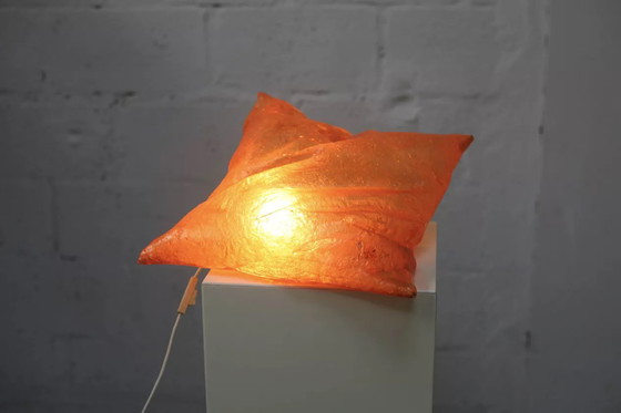 Image 1 of Lamp, Cushion-shaped Light Sculpture, Signed Hajime Goto, Japan