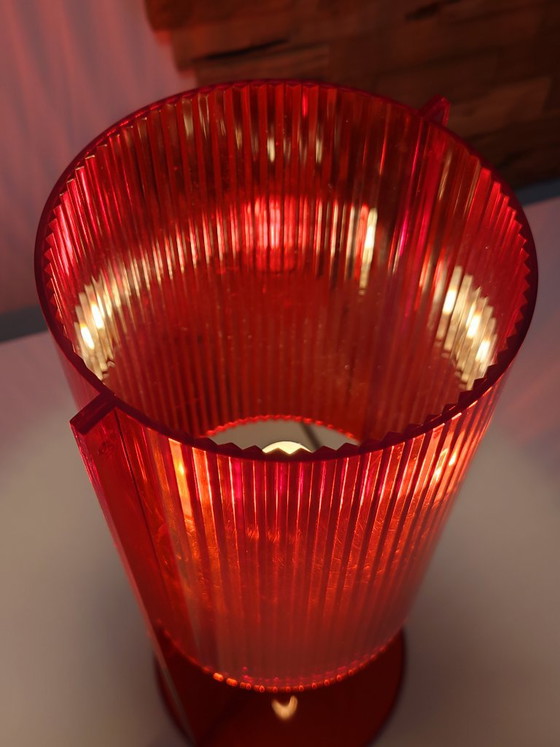 Vintage Kartell Style Table Lamp – PAN International, Plastic (photo 5 of 7)