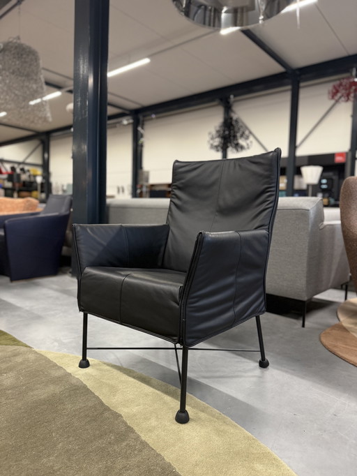 Montis Charly Armchair black leather