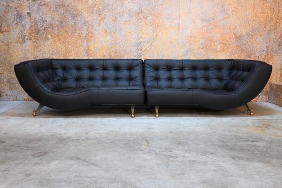 Chaiselongue Montis Quintus uniche ristrutturate + divano – Divani modulari, Pelle, Modern (photo 5 of 14)