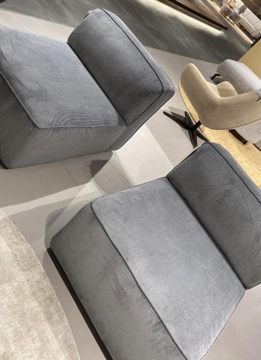 Montel Bruno 1-Sitzer-Sitzgruppe (zwei Stück)