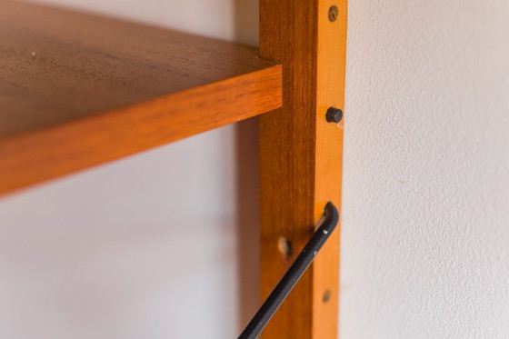 Image 1 of Modulares Wandregalsystem von Poul Cadovius für Cado, 1960er Jahre