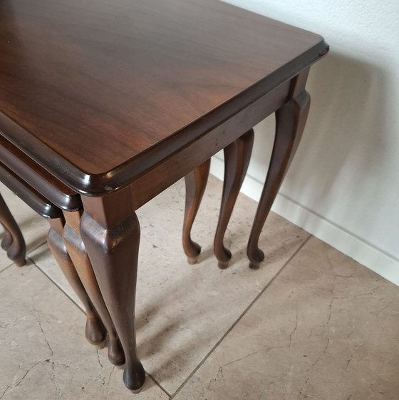 Image 1 of Mimiset - Tavolini laterali in mogano