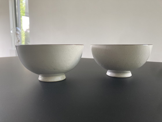 Image 1 of Ensemble de deux bols, style Japandi