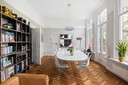 Vintage superellips oval table, designer Piet Hein, manufacturer Fritz Hansen