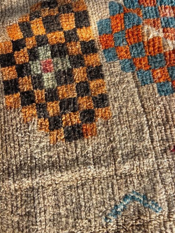 Image 1 of Moroccan Pink Boujad Wool rug 200x300 cm - Berber rug -Vintage Moroccan rug