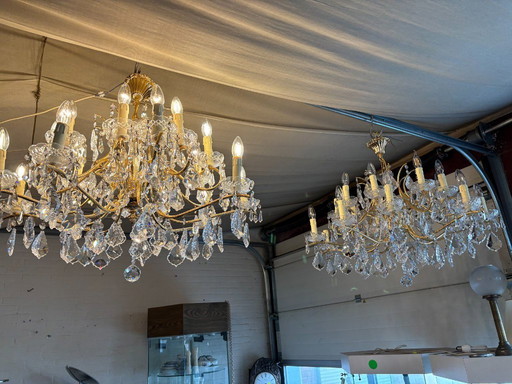 2 Faustig Swarovski Kronleuchter Typ 73712/18