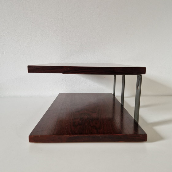 Image 1 of Wall shelf vintage wall rack 60s telephone shelf