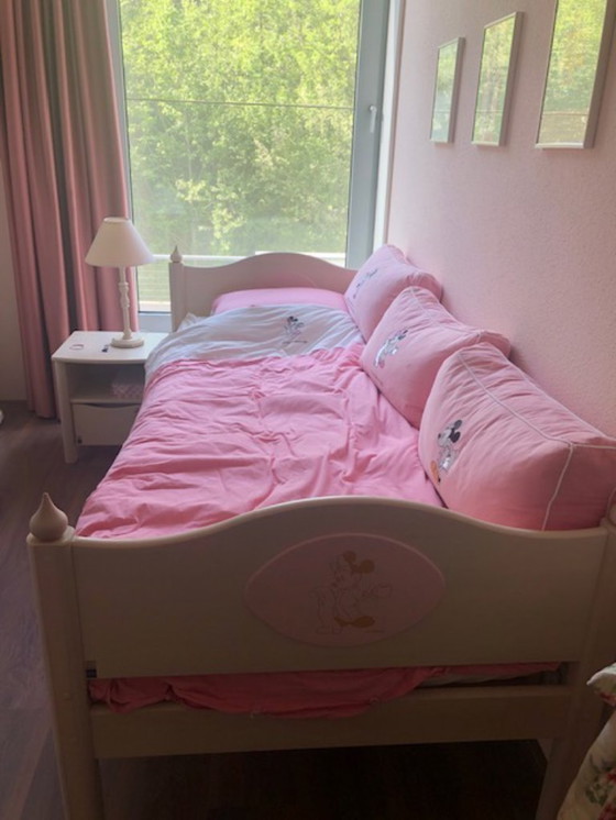 Image 1 of Cuscini da letto Small World Disney 3 pezzi rosa