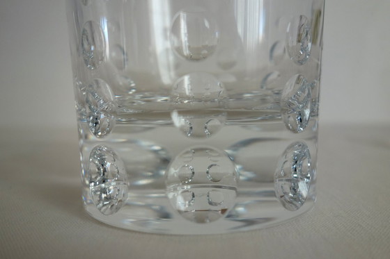 Image 1 of 6 heavy crystal whisky glasses by JG Durand