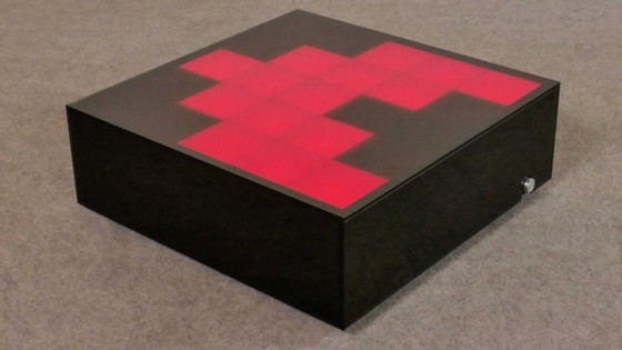 Image 1 of Originele verlichte salontafel ontworpen door Daft Punk en Tom Dixon voor Habitat, circa 2004.