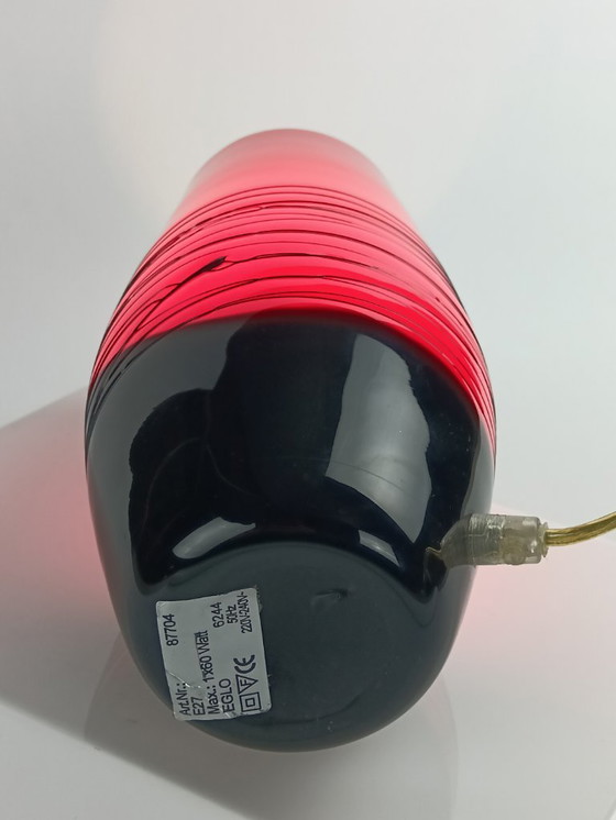 Image 1 of Lampada a conchiglia in vetro opalino