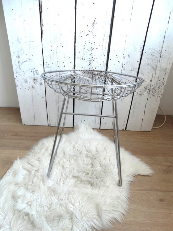 Tabouret Pastoe KM05 Cees Braakman – Metal, Chrome (photo 4 of 7)