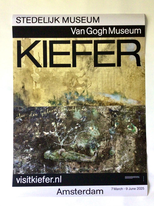 Anselm Kiefer Exhibition Poster