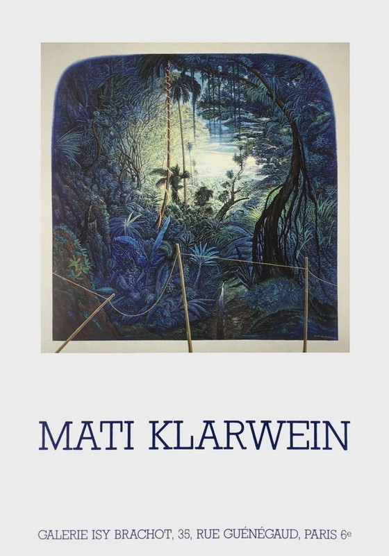 Image 1 of Mati KLARWEIN Expositie Galerie Isy Brachot-poster