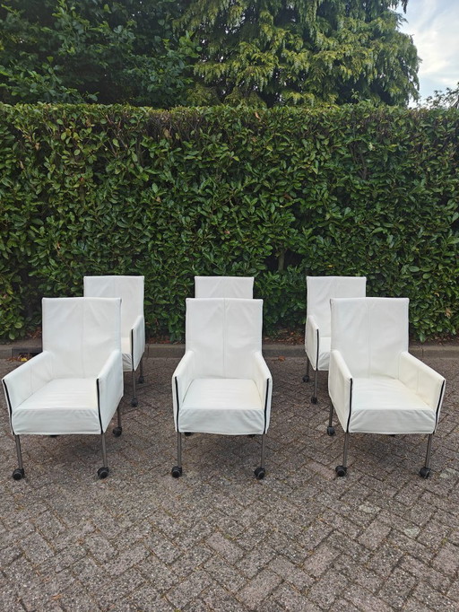 6 chaises originales Montis Chaplin