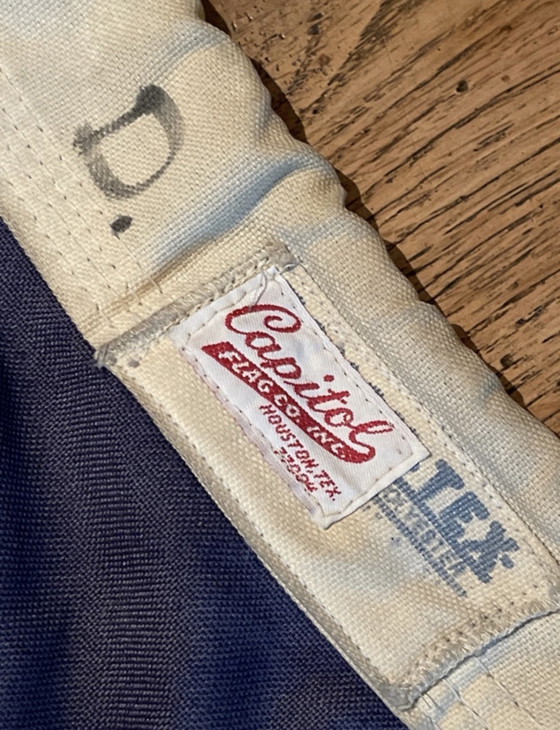 Image 1 of Bandiera americana d'epoca con stelle cucite