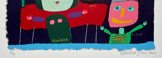 Image 1 of Serigrafía Wouter Stips - Familia