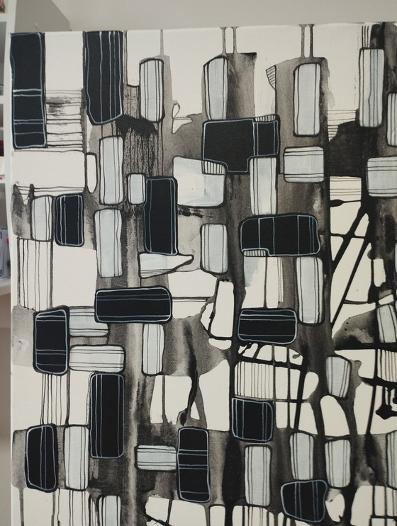 Image 1 of Natia Antadze Abstrakte Komposition XXL 