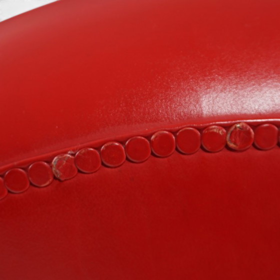 Image 1 of Poltrona Frau Vanity Fair leren fauteuil van Renzo Frau, 1990