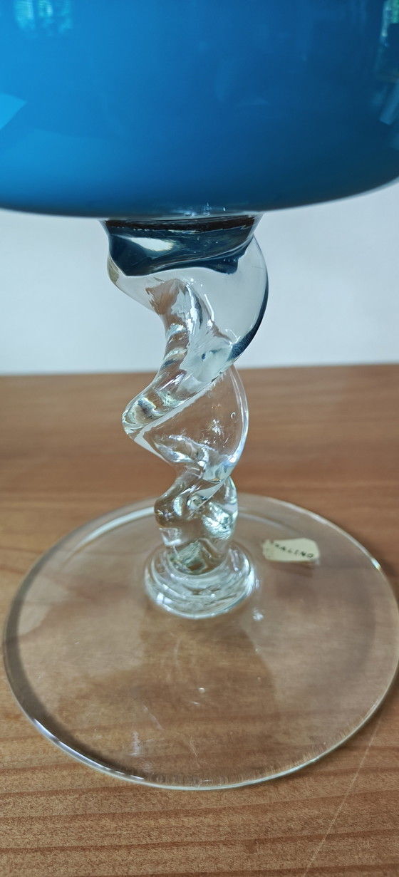 Image 1 of Vintage vase blue/turquoise