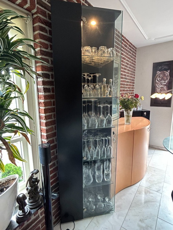 Modern Design Wandmeubel Uit 3 Delen – Wandkast, Glass, Wood (photo 17 of 20)