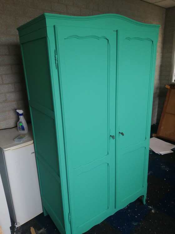 Image 1 of Kledingkast Vintage applegreen