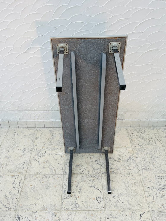 Image 1 of Salontafel in jaren 70-design, metallic keramiek