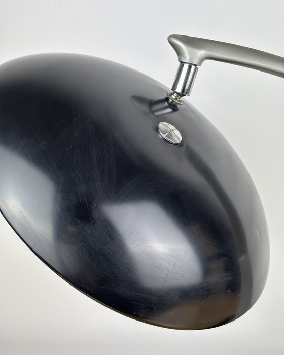 Image 1 of Brutalist Fase Boomerang 64 Table Lamp by Luis Pérez de la Oliva 1960s-1970s Desktop Lamp, Mid-Century, Space Age, Industrial De