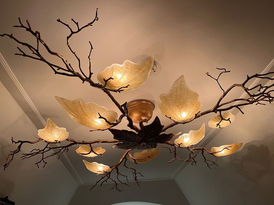 Image 1 of Beautiful handmade ceiling lamp (Serip outono)