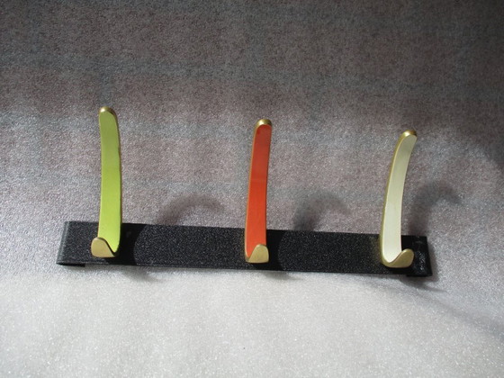 Image 1 of Vera lux, Vintage coat rack, Mid-Century Modern design, 1950s/60s.