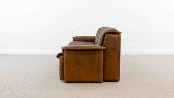 Image 1 of Modular De Sede Sofa DS-12 in Cognac Leather, 70s