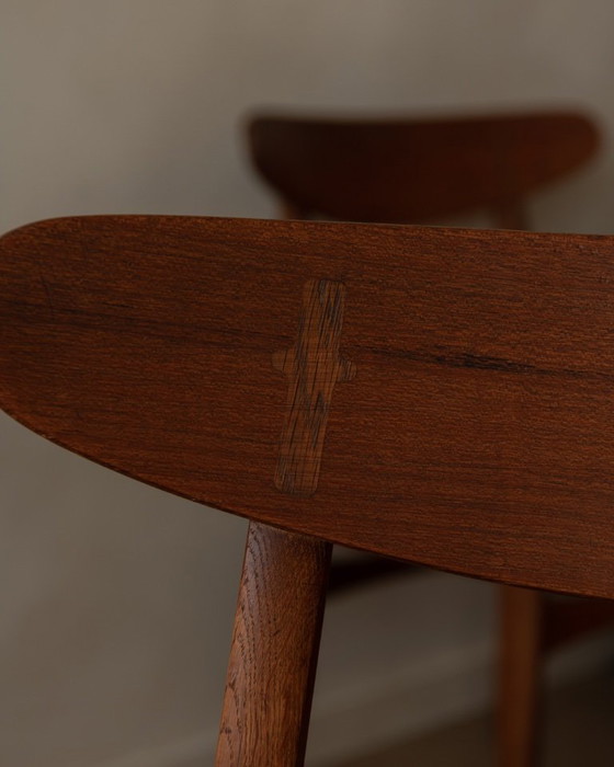 Image 1 of Set di 4 sedie da pranzo CH30 di Hans J. Wegner per Carl Hansen & Søn