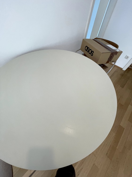 Image 1 of HAY CPH 20 table - 90 cm rond en färbe white natur (beige léger)
