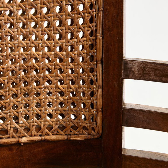 Image 1 of Sillón MK10904 de haya y ratán