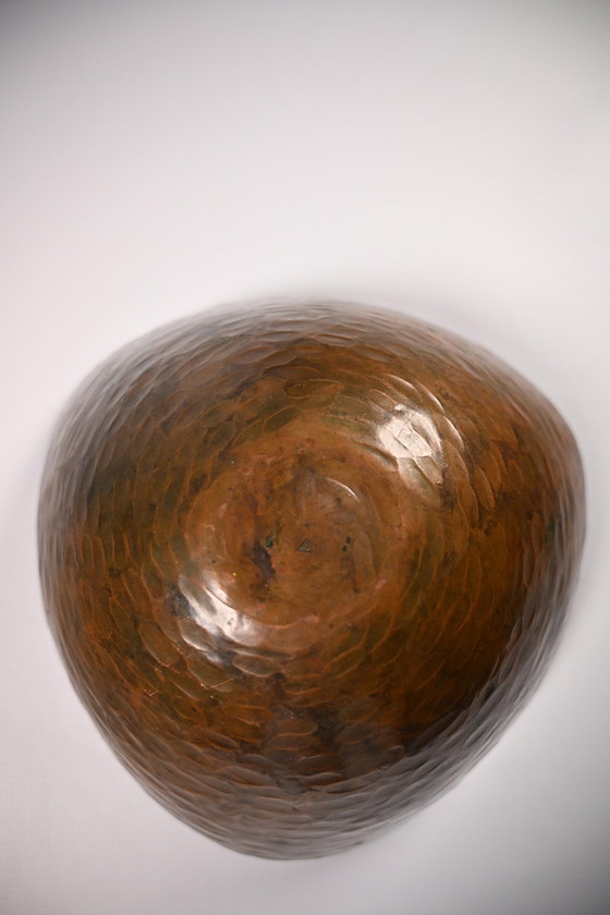 Image 1 of gehämmertes Kupfergefäß
