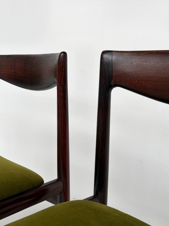 Set of 4 vintage rosewood dining chairs – Mid Century Modern (photo 7 of 8)