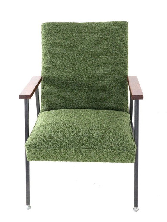 Image 1 of Gispen fauteuil vintage stoel nieuw gestoffeerd