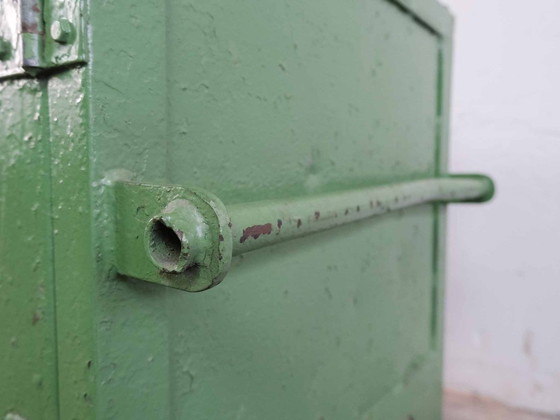 Image 1 of Vintage Workbench Coffe Cabinet Industrial Design 