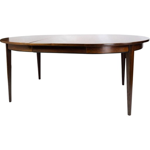 Mesa de comedor vintage de palisandro de Omann Junior, años 60