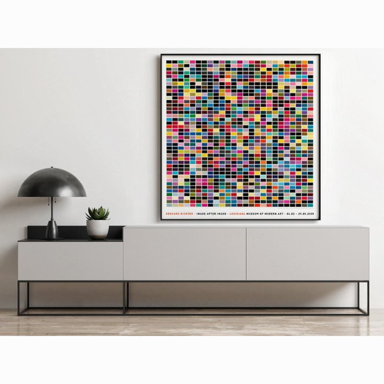 Image 1 of Gerhard RICHTER "1025 kleuren" 1974/2005 - grote museumposter (124 x 124 cm)