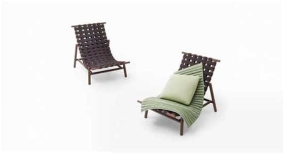 Paola Lenti Outdoor Lounge Chairs – Paolo Lenti, Armchairs, Rubber (photo 5 of 5)