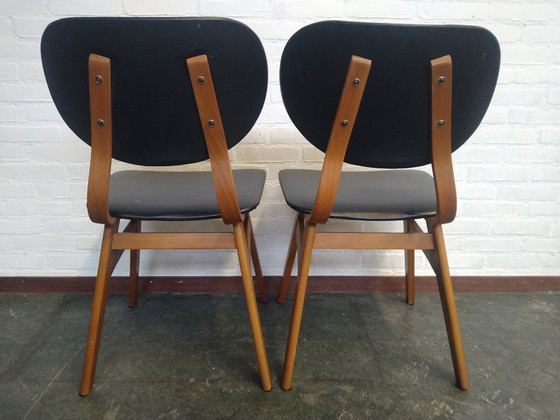 Image 1 of 2x Scandinavian dining room chairs